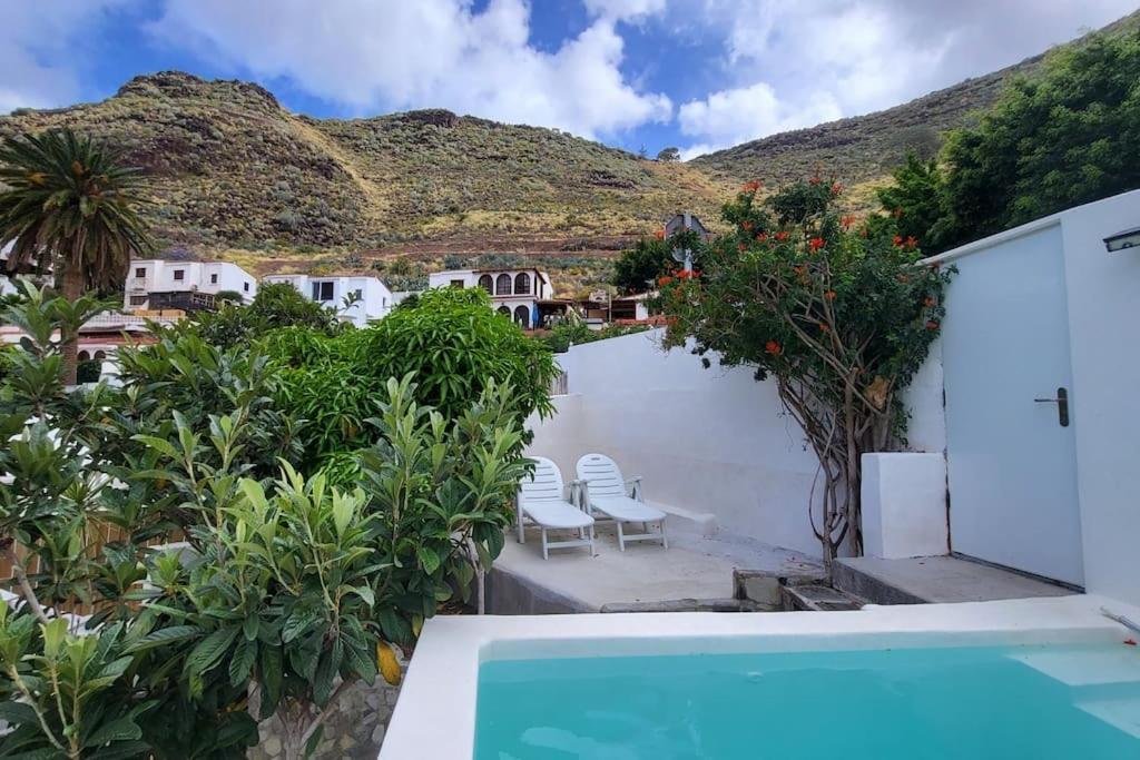 Vila Casa Mimosa With Private Pool & Garden Agaete  Exteriér fotografie